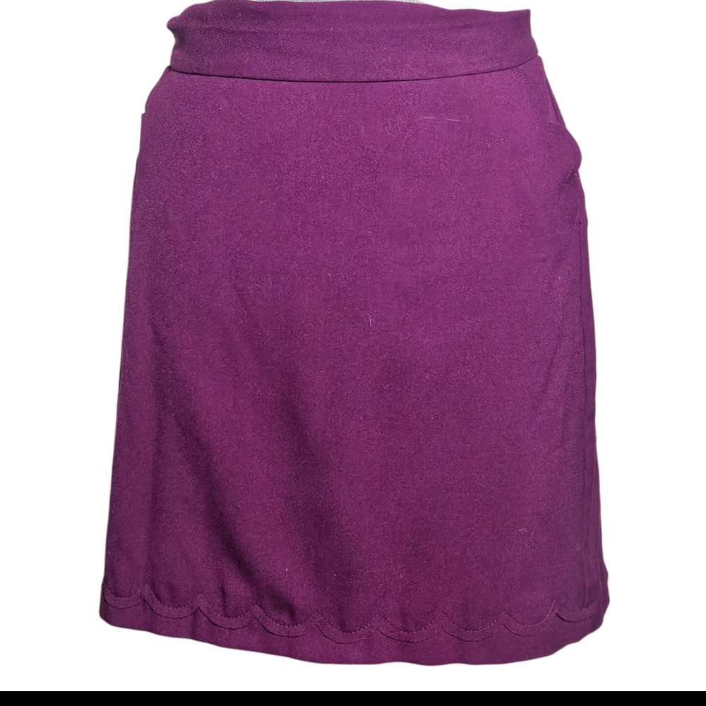 Banana Republic Purple Skirt With Pockets Size 2